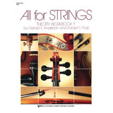All For Strings Theory - String Bass - Workbook 1