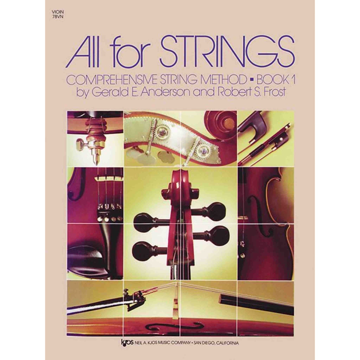 All For Strings - Violin - Book 1