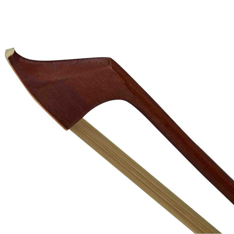 Upright Bass French bow on a white background