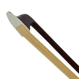 Cello with a white fletching on a white background