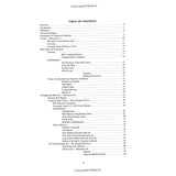 Table of contents for the book Back-Up Banjo. 