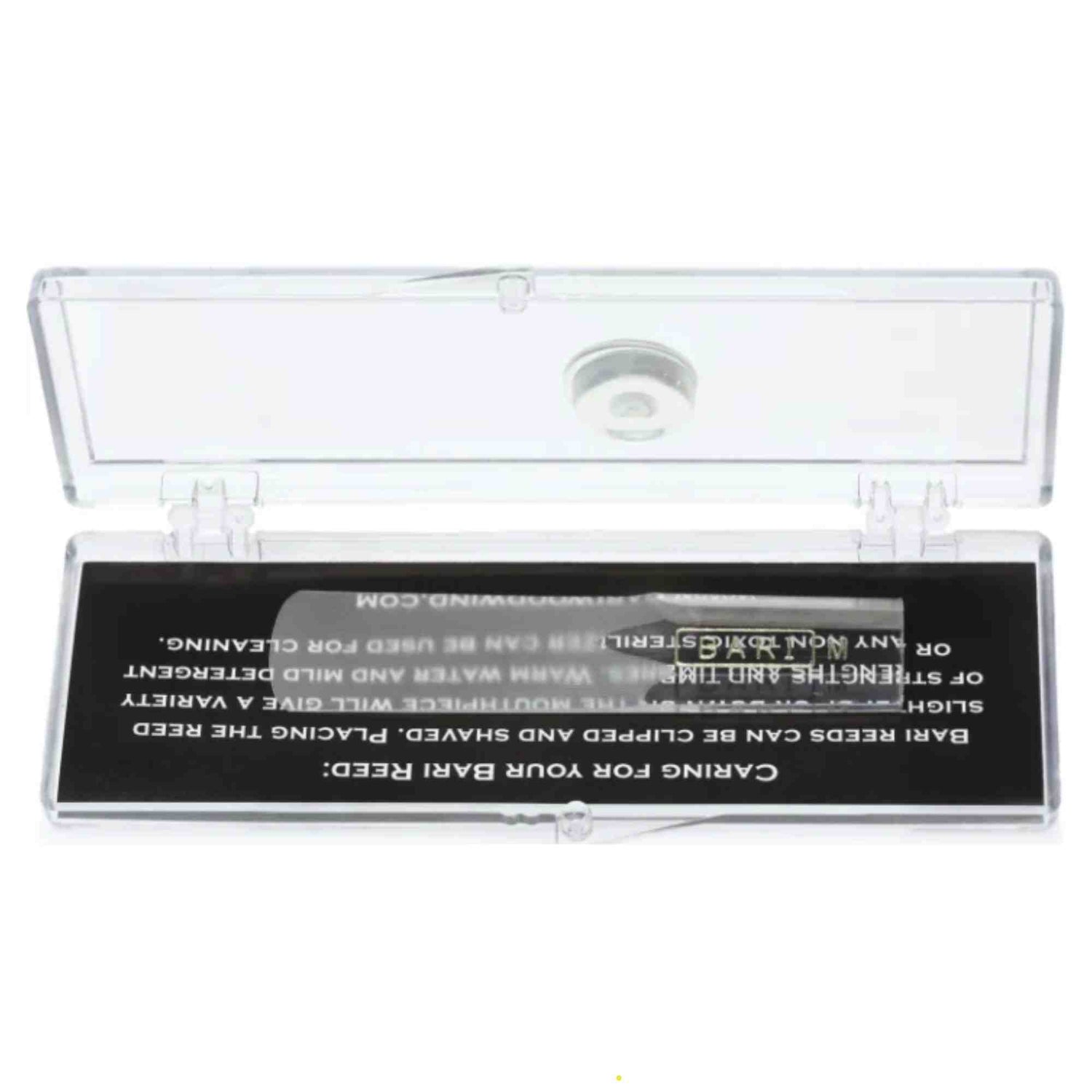 Bari Synthetic Soprano Sax Reed - Strength 3.0 - Medium - Original (Clear)- Single
