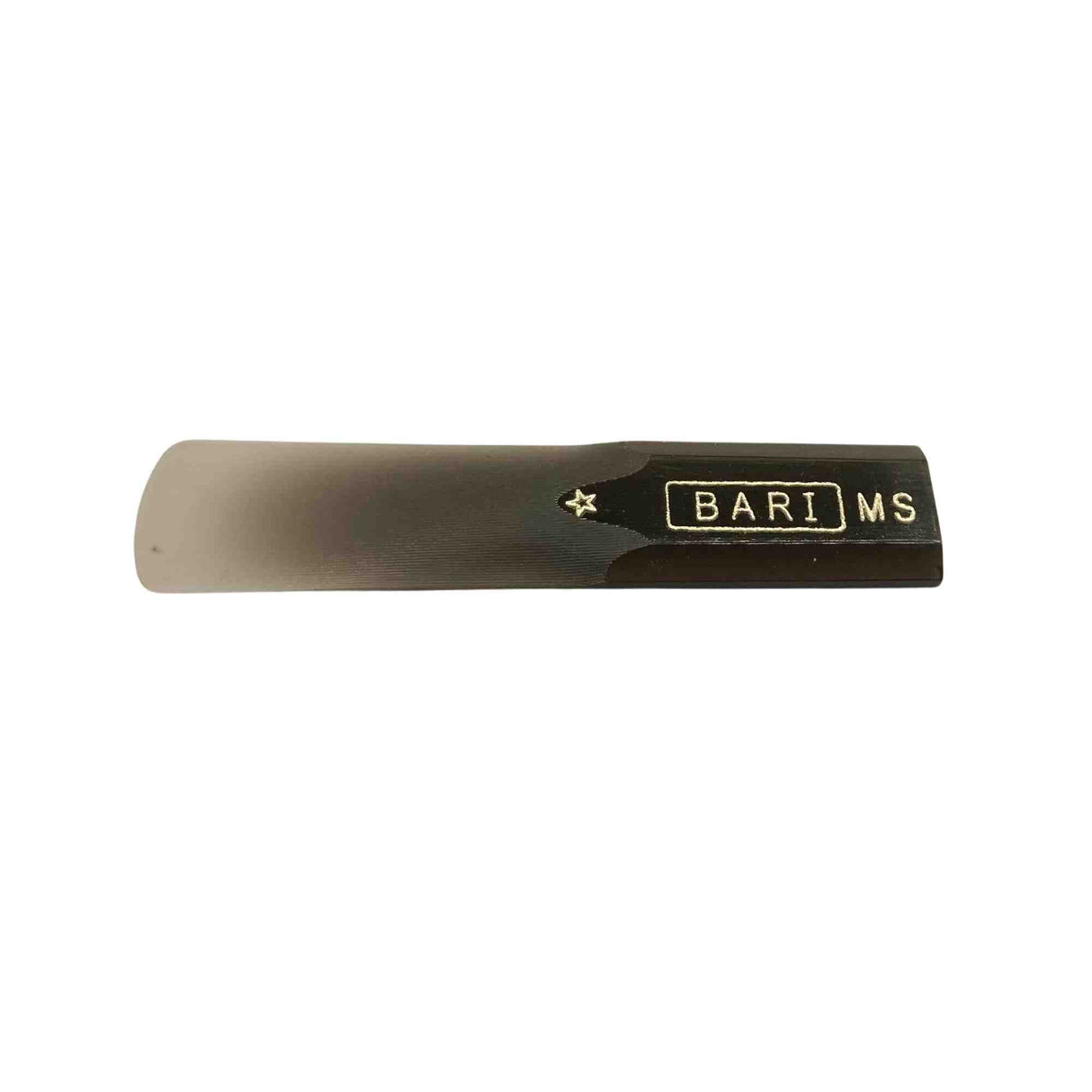 Bari Synthetic Soprano Sax Reed - Strength 2.5 - Medium Soft 2.5 - Star Gold- Single