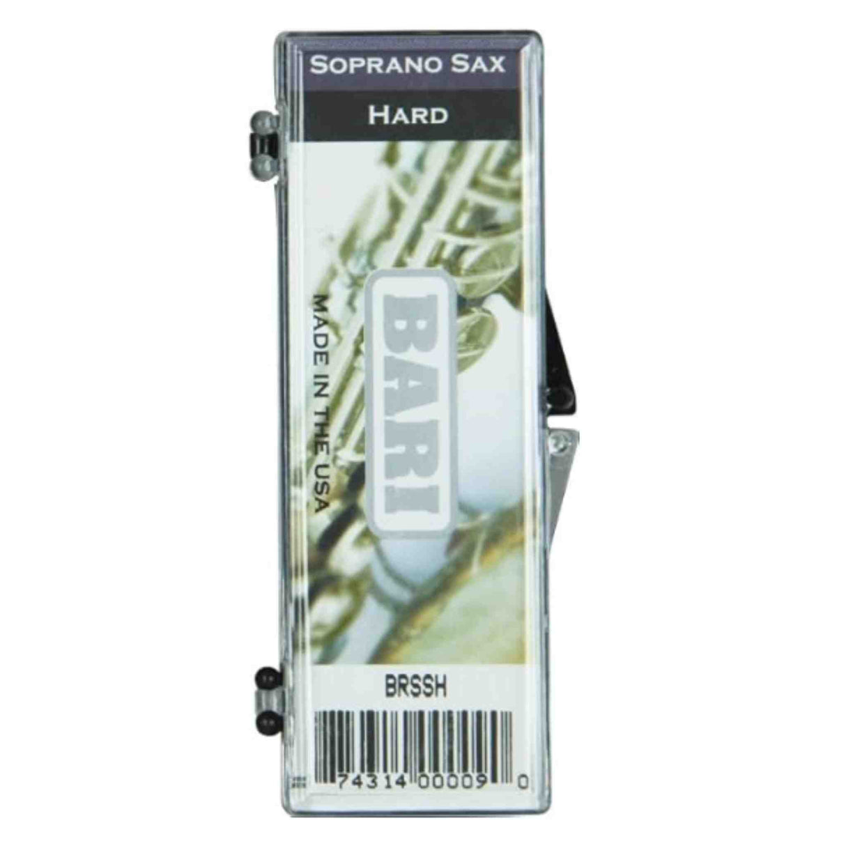 Bari Synthetic Soprano Sax Reed - Strength 4.0 - Hard - Original (Clear) - Single