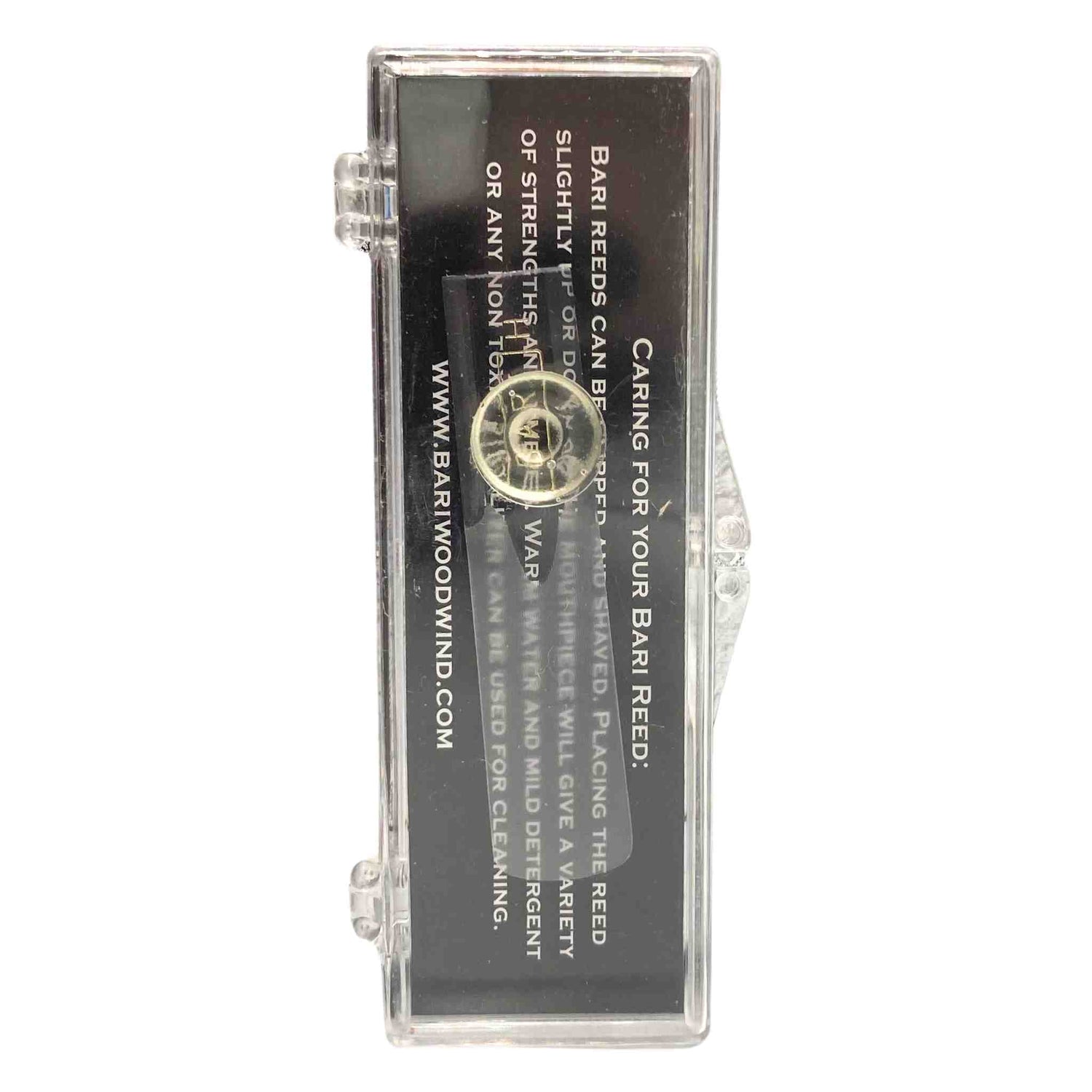 Bari Synthetic Soprano Sax Reed - Strength 4.0 - Hard - Original (Clear) - Single