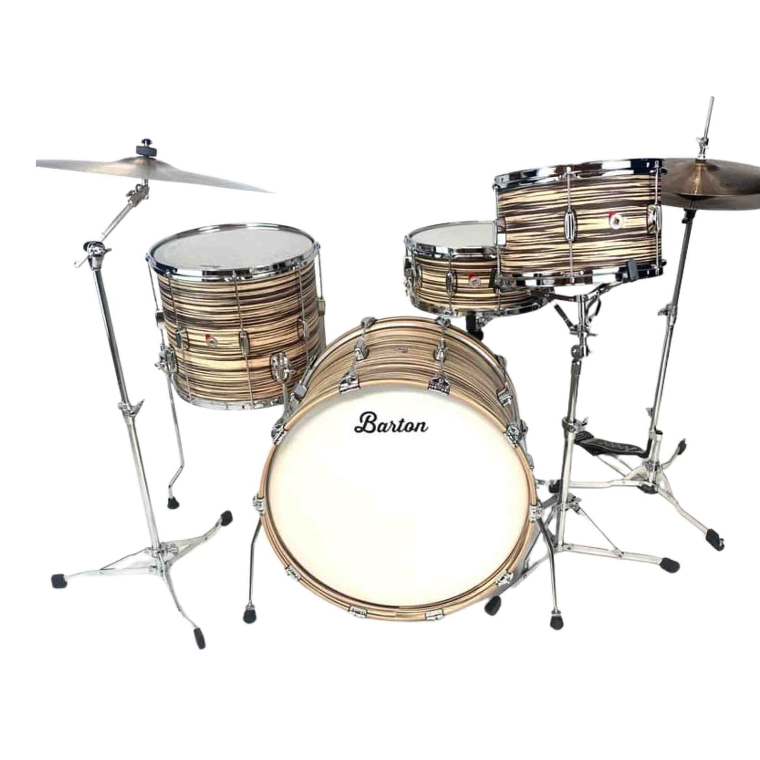 Barton Essential Beech - 3-Piece Shell Pack - Zebrano