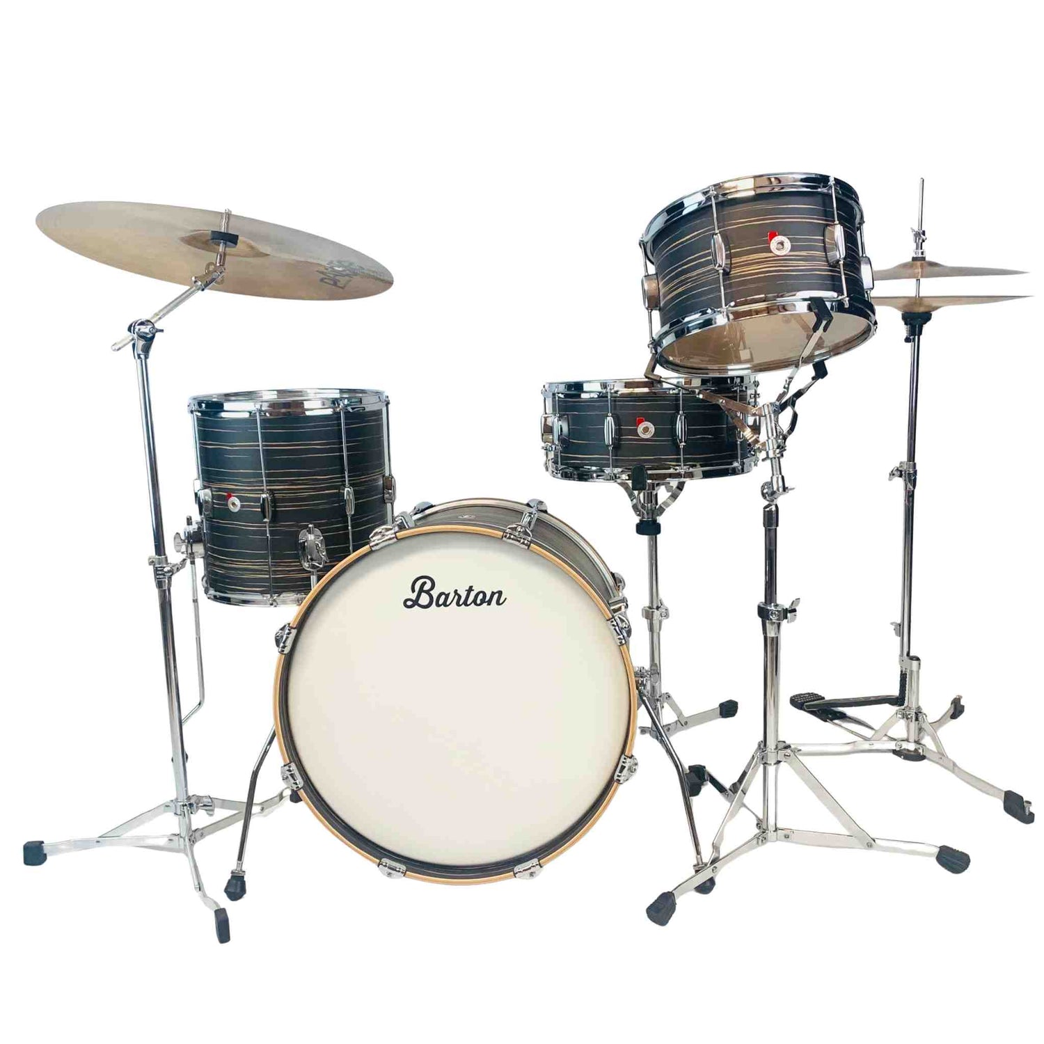 Barton Essential Beech - 3-Piece Shell Pack - Ebony Finish
