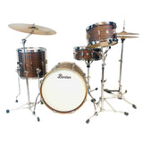 Barton Essential Birch Drum Kit - 3-Piece - Tigerwood Bartex