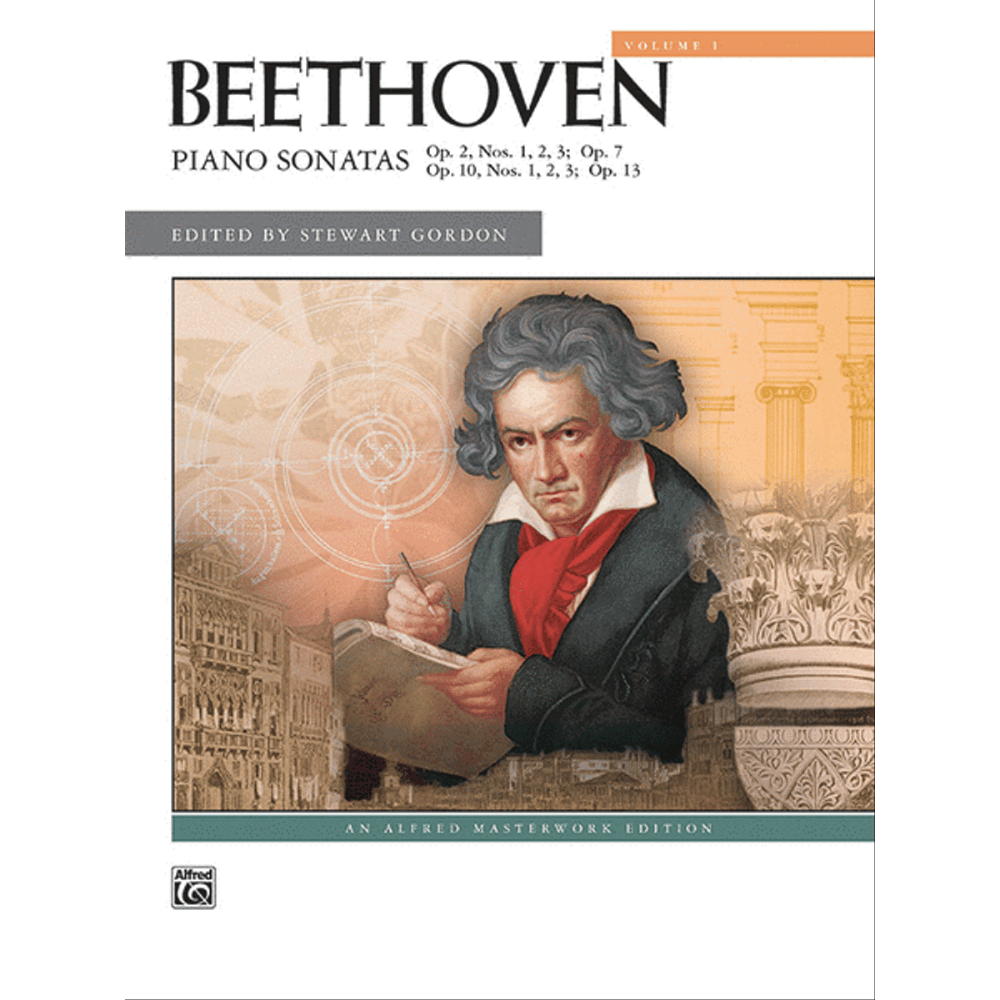 Beethoven - Piano Sonatas Volume 1 (Nos. 1-8) Alfred Masterwork Edition