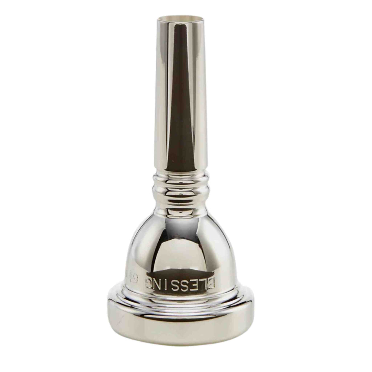 Blessing 12C Small Shank Trombone Mouthpiece - MPC12CTRB - Silver
