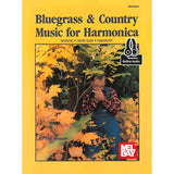 Bluegrass & Country Music for Harmonica (Book + Online Audio)