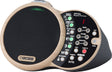 The image shows a BOSS DR-01S Rhythm Partner, a compact digital percussion instrument with a circular mesh drum pad, control panel with buttons and knobs, and a digital tempo display. It features multiple percussion sounds, tempo and volume controls, tap tempo, count-in, and a built-in speaker. Its wood-grain finish combines traditional percussion aesthetics with modern rhythm machine functionality for practice and performance.