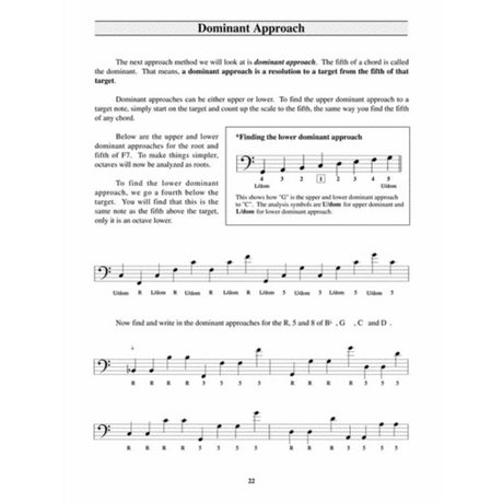 Music theory page with chord notation and text on a white background