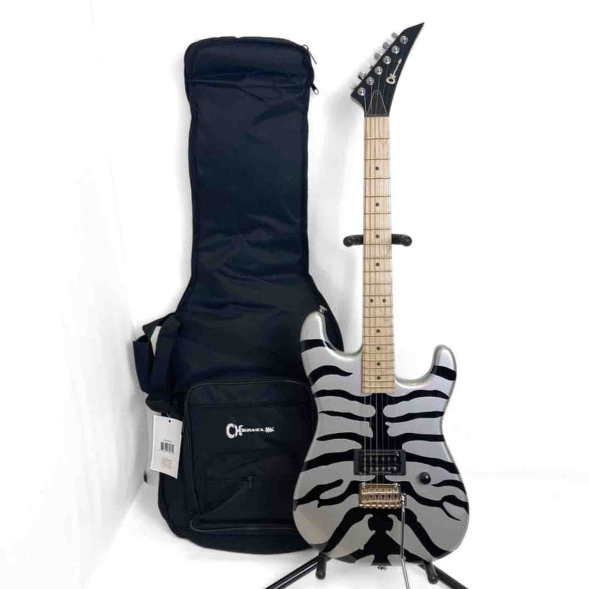 Charvel Limited Edition Super-Stock San Dimas Style 1 - Silver Bengal