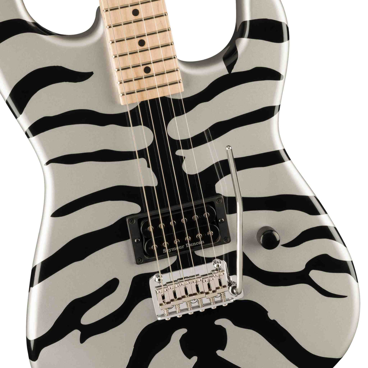 Charvel Limited Edition Super-Stock San Dimas Style 1 - Silver Bengal