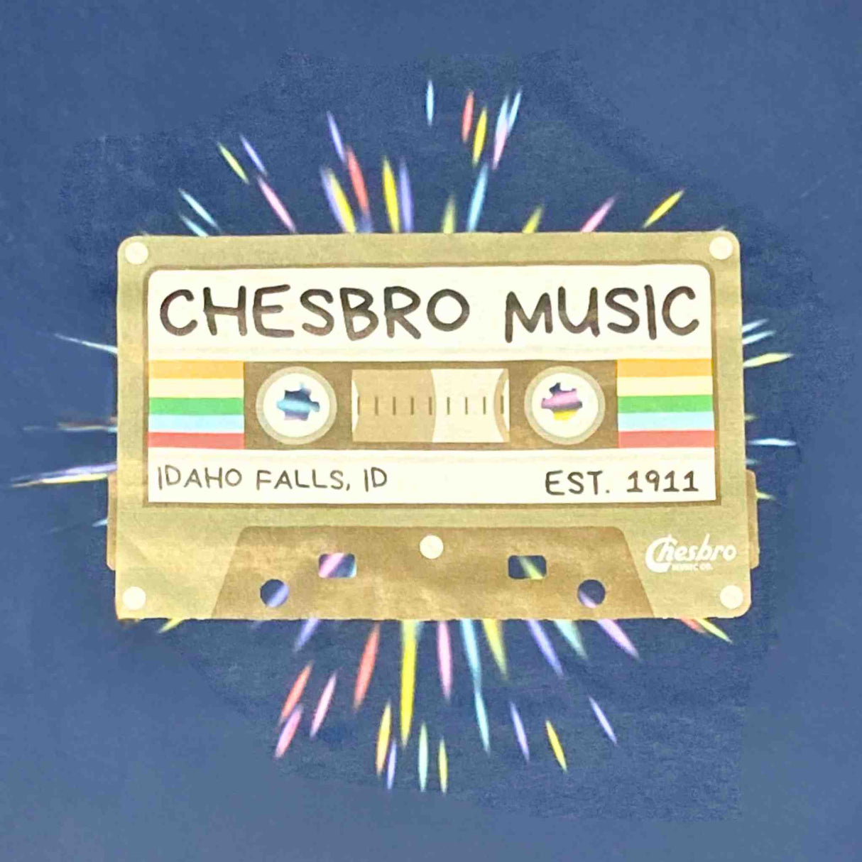 Chesbro Cassette T-Shirt - Navy