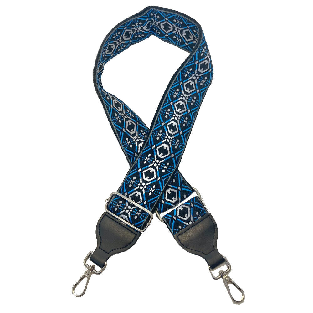 CMC Jacquard Banjo Strap - Blue