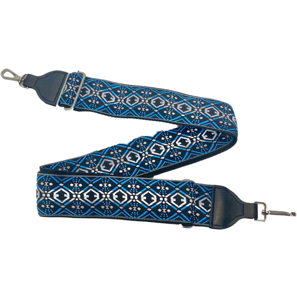 CMC Jacquard Banjo Strap - Blue