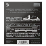D'Addario ECB81 XL Chromes Flatwound Bass Guitar Strings - Regular Light (45-100) Long Scale