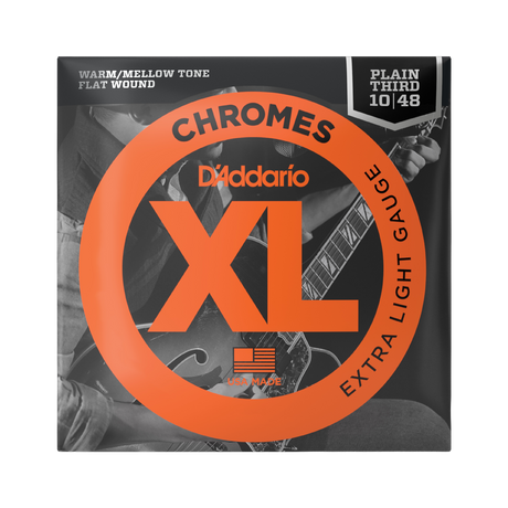 Packaging for D'Addario ECG23 guitar strings with brand details