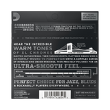 Backside of packaging for D'Addario ECG23 guitar strings with product details