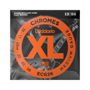 Packaging for D'Addario ECG26 electric guitar strings with product details