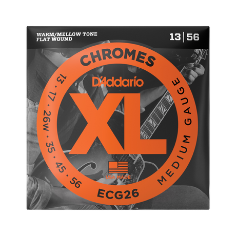 Packaging for D'Addario ECG26 electric guitar strings with product details