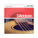 Packaging for D'Addario EJ24 guitar strings with product details