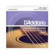Packaging for D'Addario EJ26 guitar strings with brand details