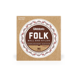 Packaging for D'Addario EJ32 Folk Nylon strings