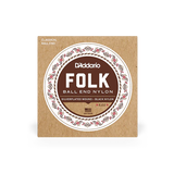 Packaging for D'Addario EJ32 Folk Nylon strings