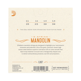 D'Addario EJ67 Nickel-Plated Steel Mandolin Strings - Medium (11-39)