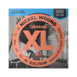 Packaging for D'Addario EXL110W electric guitar strings with brand and product details