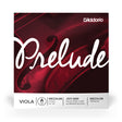 Front of packaging for D'Addario's J911 MM  viola 'A' string with brand and product details.