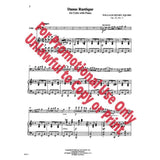 Danse Rustique - Opus 20, No. 5 - Cello Solo - Piano