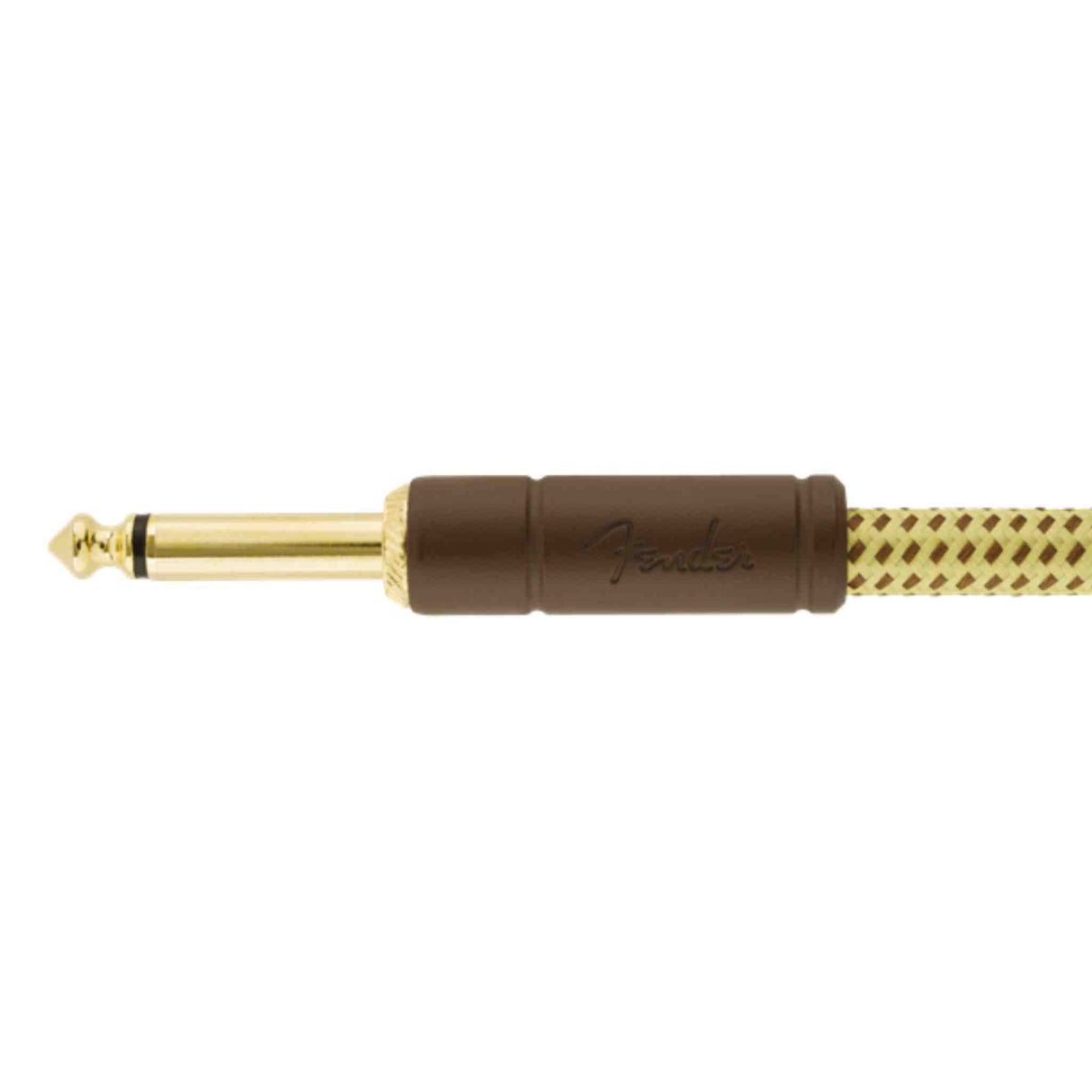 Fender Deluxe Series Tweed Instrument Cable - Straight/Straight - Tweed - 15FT