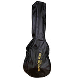 Black guitar case with 'Diamond Head' branding on a white background