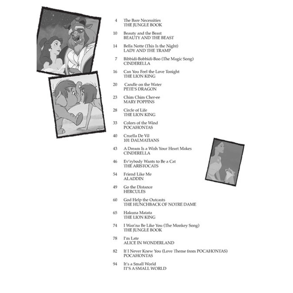 Disney Big-Note Collection - Easy Piano Songbook (Hal Leonard)