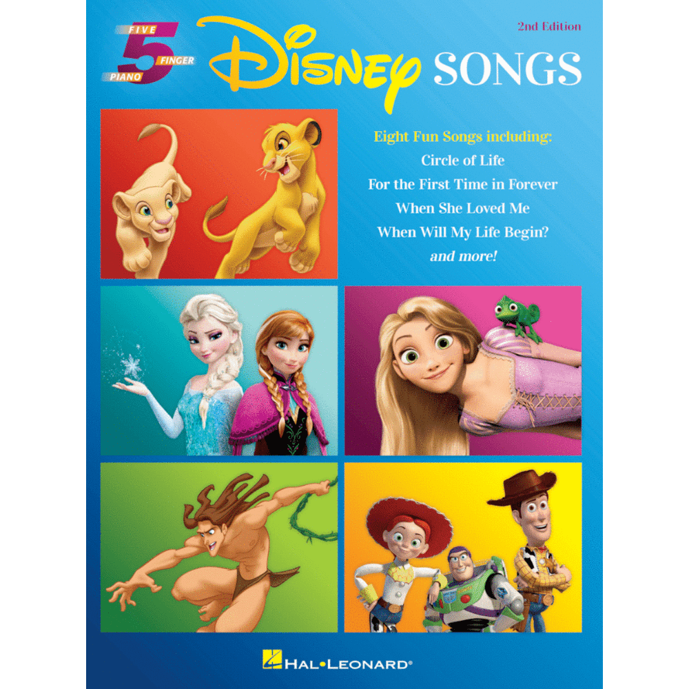 Disney Songs – Five-Finger Piano Collection (Hal Leonard)