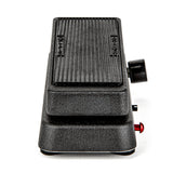 The back view of the Dunlop 535 reissue Cry Baby wah pedal with a control knob on the right side.