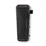 The top view of the Dunlop 535R reissue Cry Bab wah showing the rubber surface of the foot pedal and control knob on the right side.