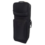 Black Tenor Sax travel bag on a white background