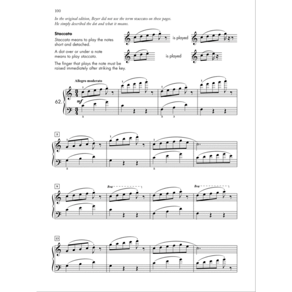 Elementary Method for the Piano, Op. 101 – Alfred Masterwork Edition