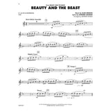 Sheet music for 'Beauty and the Beast' by Alan Menken and Howard Ashman, arranged by Johnnie Vinson for Alto Saxophone.