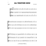 Sheet music for 'All Together Now' for oboe by Philip Sparke with musical notation on a white background.