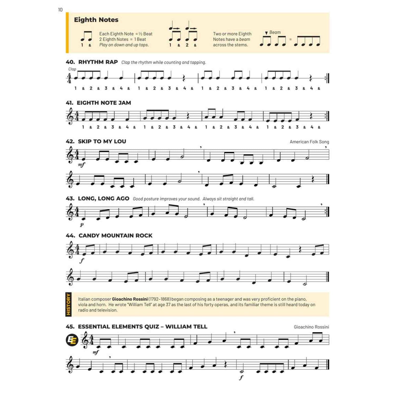 Essential Elements for Band - Bb Bass Clarinet - Book 1