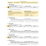 Music sheet with notes and instructions for learning to read music