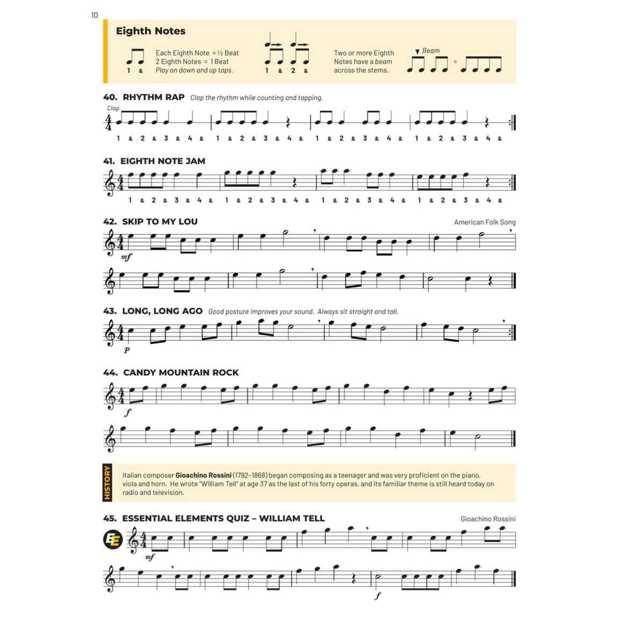 Essential Elements for Band - Bb Tenor Saxophone - Book 1