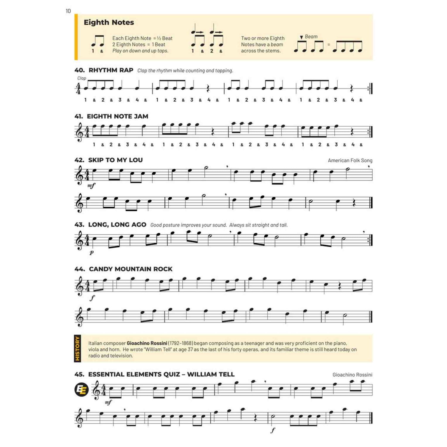 Essential Elements for Band - Bb Tenor Saxophone - Book 1