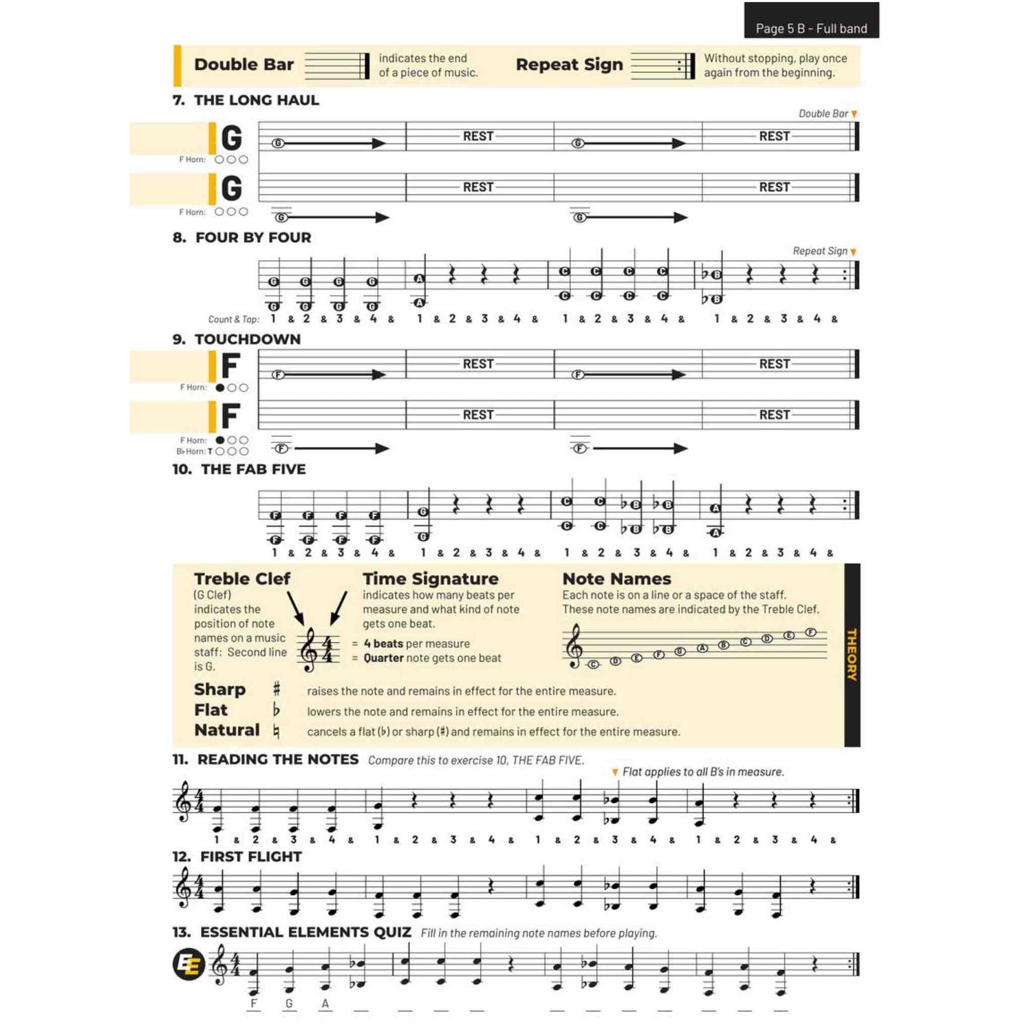 Essential Elements for Band - French Horn - Book 1